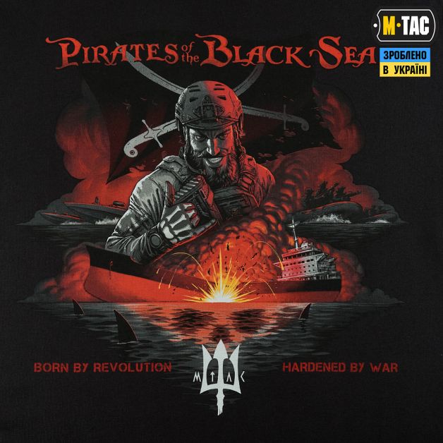 M-Tac футболка Pirates of the Black sea Black