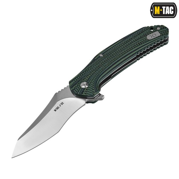 M-Tac нож складной Type 21 Dragon skin Black/Olive