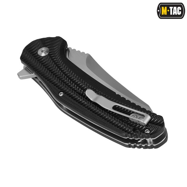 M-Tac ніж складний Type 21 Dragon skin Black/Steel