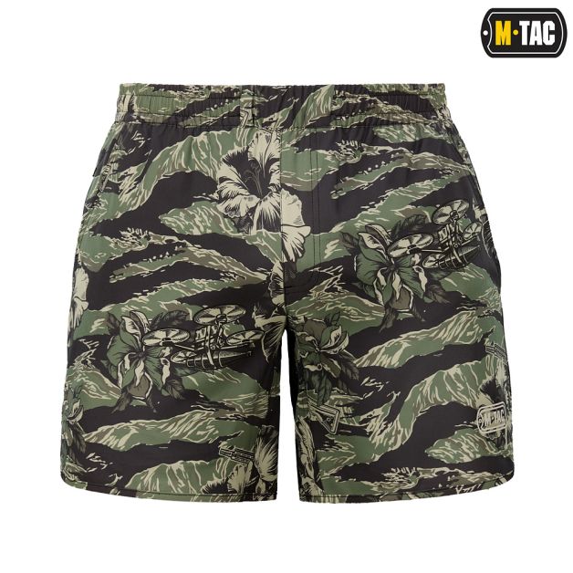 M-Tac шорты Holiday Tiger flowers Green