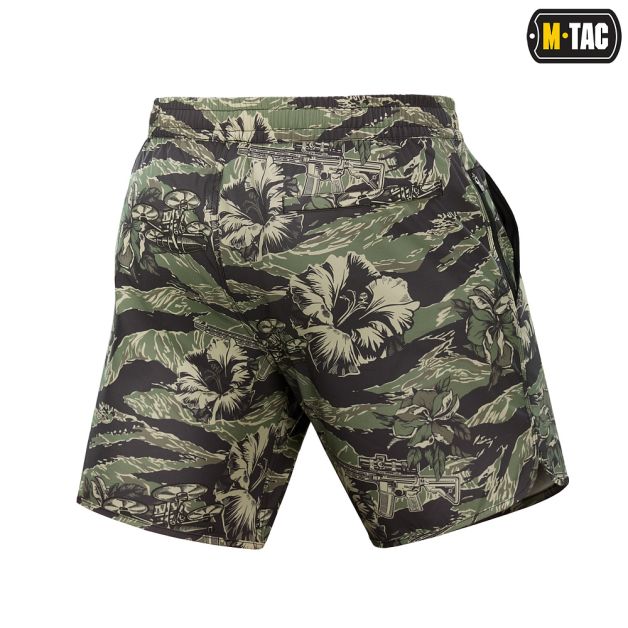 M-Tac шорты Holiday Tiger flowers Green