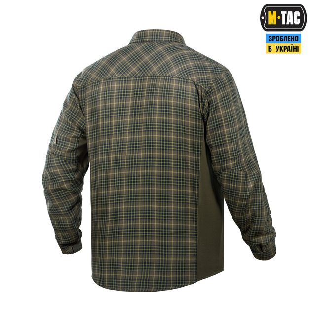 M-Tac рубашка Tactical Cotton Shirt Black/МС