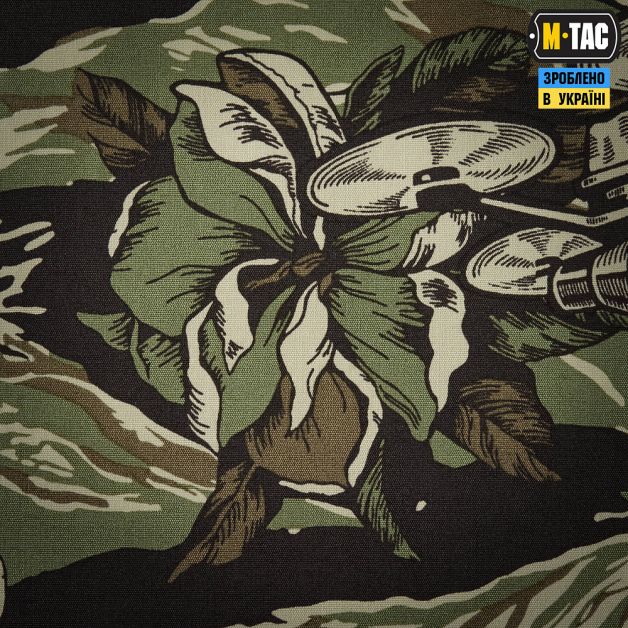 M-Tac Гавайская рубашка Tiger flowers Green