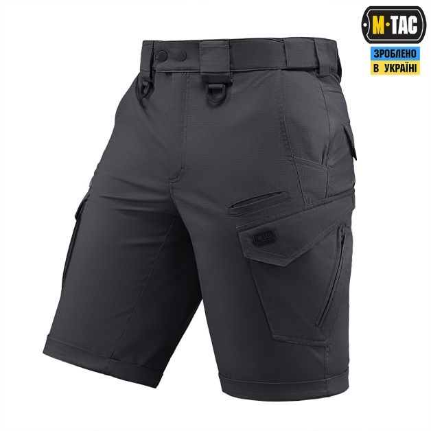 M-Tac шорти Aggressor Gen.II Flex Dark Grey